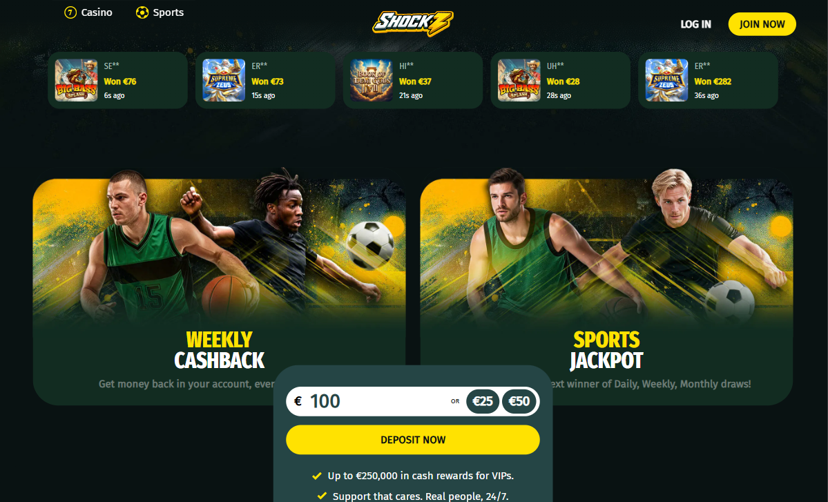 Shockz Casino